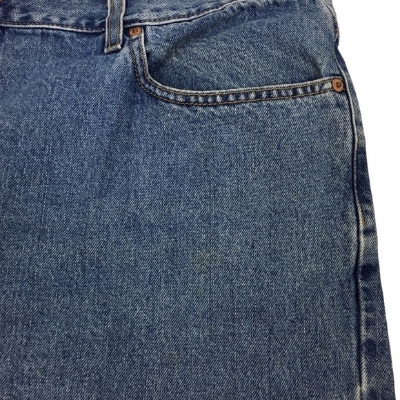 LEVI’S Jeans 560 Comfort Fit Straight Loose Relaxed 100% Cotton Denim 42 x 30 - Picture 11 of 13